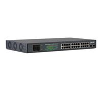 InLine 32324P commutateur réseau Gigabit Ethernet (10/100/1000) Connexion Ethernet, supportant l'alimentation via ce port (PoE) 1U Noir