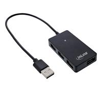 InLine 33293I hub & concentrateur USB 3.2 Gen 1 (3.1 Gen 1) Type-A 480 Mbit/s Noir