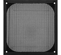 InLine® 33372S Filtre en Aluminium pour Grille de Ventilation Noir 140 x 140 mm