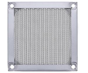 Inline 33378A Grille d'aération avec Filtre en Aluminium 80 x 80 mm