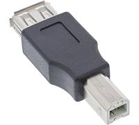 InLine 33442 USB 2.0 adaptateur USB 2.0-A F USB 2.0-B M - Noir
