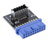 InLine 33446B changeur de genre de câble USB 3.1 (Gen.2) USB 3.0 Multicolore