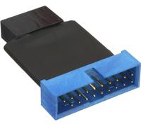 InLine® 33449K Adaptateur USB 2.0 vers 3.0 interne, Carte mère USB 2.0 vers USB 3.0 interne