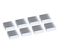 InLine 33955I Lot de 8 dissipateurs de Chaleur Autocollants