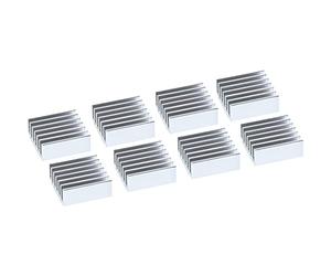 InLine 33955I Lot de 8 dissipateurs de Chaleur Autocollants