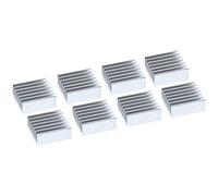 InLine 33955I système de refroidissement d'ordinateur Radiateur Argent 8 pièces