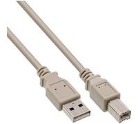 InLine 34535L câble USB 3 m USB A USB B Beige