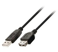 InLine 34610B Rallonge USB 2.0 mâle/femelle type A Noir 1 m