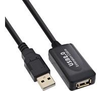 InLine 34611I câble USB 10 m USB A 0,48 Gbit/s Noir