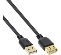 InLine 34615F câble USB 1,5 m USB 2.0 USB A Noir