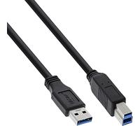 InLine 35303 câble USB 0,3 m USB 3.2 Gen 1 (3.1 Gen 1) USB A USB B Noir