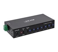 InLine 35396E hub & concentrateur 2 x USB 3.2 Gen 1 (3.1 Gen 1) Type-B 5000 Mbit/s Noir