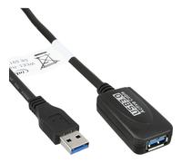 InLine 35650 câble USB USB 3.2 Gen 1 (3.1 Gen 1) 5 m USB A Noir