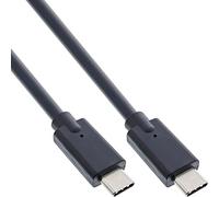 InLine 35704A câble USB 1,5 m USB 3.2 Gen 2 (3.1 Gen 2) USB C Noir