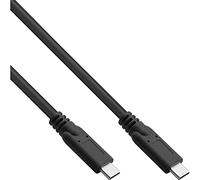InLine Câble USB 35705A USB‑C 5 m USB 3.2 Gen 1 (3.1 Gen 1) Noir
