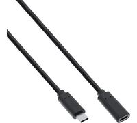 InLine 35771 câble USB 1 m USB 3.2 Gen 2 (3.1 Gen 2) USB C Noir