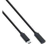 InLine 35776 câble USB 0,5 m USB 3.2 Gen 2 (3.1 Gen 2) USB C Noir