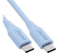 InLine 35895B câble USB USB 2.0 0,5 m USB C Bleu