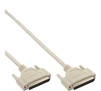 InLine® 37372 Câble série 1:1, 37 Broches mâle vers mâle 2 m