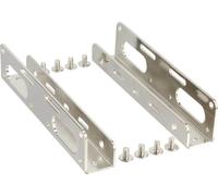 InLine® 39950B Rails de montage HDD/SSD, 6,35cm (2,5") à 8,89cm (3,5"), cadre et vis uniquement
