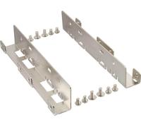 InLine® 39950C Rails de montage HDD/SSD, 2x 6,35cm (2,5") à 8,89cm (3,5"), cadre et vis uniquement