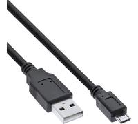 - Câble USB - Micro-USB de type B (M) pour USB (M) - USB 2.0 - 3 m - noir