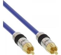InLine 4043718018253 câble audio 2 m RCA Bleu