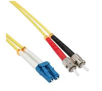InLine 4043718040780 câble InfiniBand et à fibres optiques 10 m LC ST Jaune