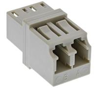 InLine 4043718057801 adaptateur de fibres optiques Beige