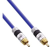 InLine 4043718084326 câble audio 20 m RCA Bleu