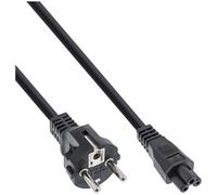 InLine 4043718099153 Noir 3 m CEE7/7 Coupleur C5