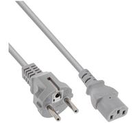 InLine 4043718111305 Gris 1,5 m Prise d'alimentation type F IEC C13