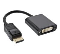 InLine 4043718126262 0,15 m DisplayPort DVI-D Noir