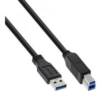 InLine 4043718153688 câble USB USB 3.2 Gen 1 (3.1 Gen 1) 1,5 m USB A USB B Noir
