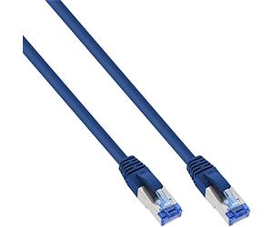 InLine 4043718189373 câble de réseau Bleu 0,5 m Cat6a S/FTP (S-STP)