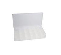 InLine 43009E Boîte vide 18 compartiments pour petites pièces Dimensions : 213 x 114 x 35 mm