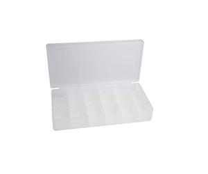 InLine 43009E Boîte vide 18 compartiments pour petites pièces Dimensions : 213 x 114 x 35 mm