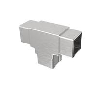InLine 4307.044 Raccord carré en T en acier inoxydable 40 x 40 mm