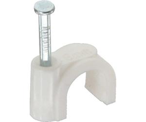 InLine 44020B Lot de 100 colliers de serrage ronds Blanc 8 mm
