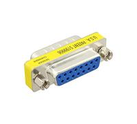 InLine 47719 Mini Adaptateur de Genre 15 Broches mâle vers Femelle