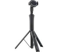 Inline 48091 Trépied magnétique pour téléphone Portable et Perche à Selfie pour Smartphones, Compatible Magsafe, déclencheur sans Fil Bluetooth, télescope, Noir, en Aluminium, 34,5-150 cm