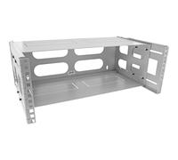 InLine 4HE Rack Mural avec Couvercle Gris 24-40 cm