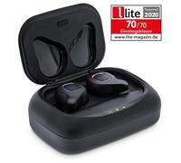 InLine 55356T casque True Wireless Stereo (TWS) Ecouteurs Appels/Musique Micro-USB Bluetooth Noir
