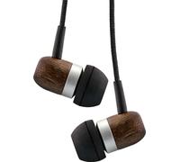 InLine 55357 Woodin écouteurs avec Microphone Filaire/Touche de Fonction Noyer