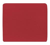 InLine Tapis de souris 55455R - Rouge uni, mousse, universel, 250 x 220 mm