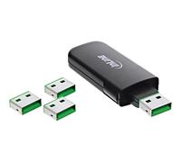 InLine 55723 Port Hub 4 Ports USB Blocker