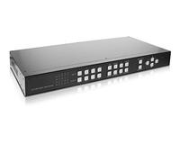 InLine 57830I Commutateur Mural HDMI 4x4 Multi-Vues Matrix/vidéo, 4 entrées vers 4 Sorties, Full HD