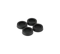 InLine 59909B Lot de 4 Pieds en Caoutchouc pour boîtier PC Noir