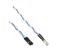 InLine 59910 A - Lampe LED (Noir, Bleu, Transparent, Blanc, Bleu, 5 mm, 5 mm, 900 mm)