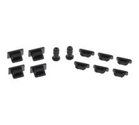 InLine® 59941L Lot de 12 Housses Anti-poussière pour Smartphone/téléphone Portable